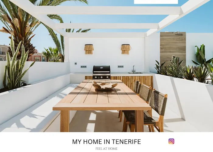 Villa -atlantic- By Myhomeintenerife, Luxury Private Heated Pool Palm-mar