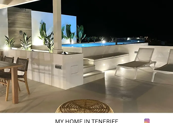 -atlantic- By Myhomeintenerife, Luxury Private Heated Pool ヴィラ *