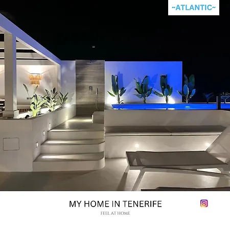 -atlantic- By Myhomeintenerife, Luxury Private Heated Pool Villa